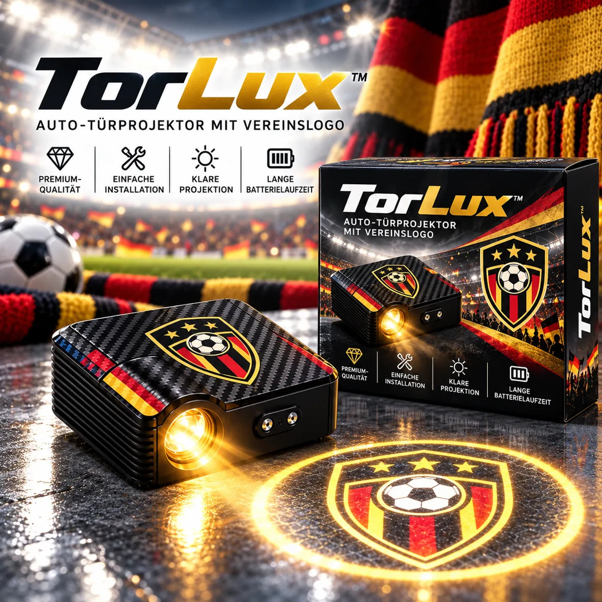 TorLux™ Auto-Türprojektor